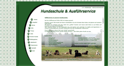 Desktop Screenshot of hundeschule.lorenz-zschorlau.de