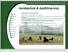 Tablet Screenshot of hundeschule.lorenz-zschorlau.de